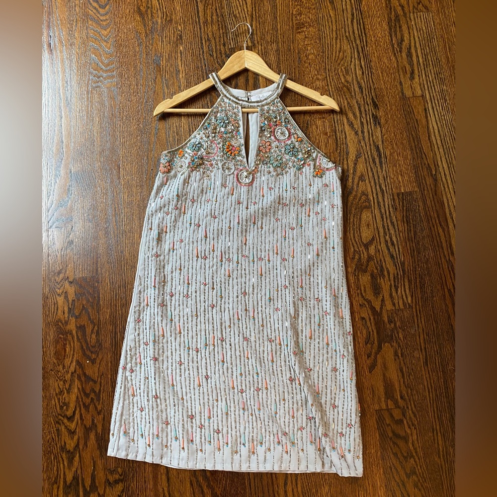 Parker Beaded Mini Dress - Size Large